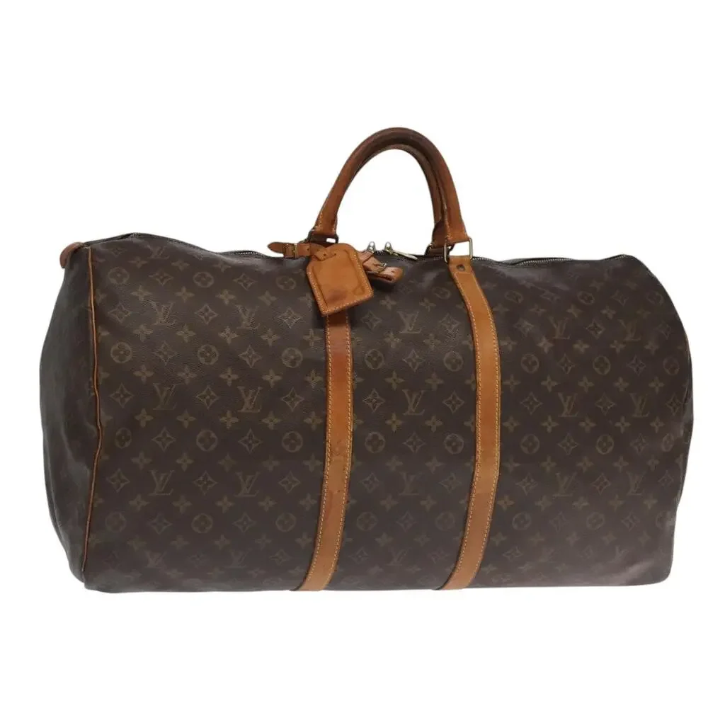 LOUIS VUITTON Monogram Keepall 60 Boston Bag M41422